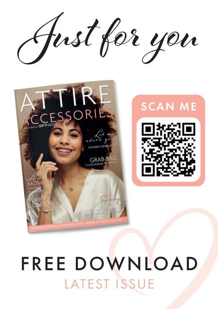 View a flyer to promote Attire Accessories magazine