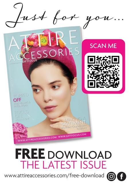View a flyer to promote Attire Accessories magazine