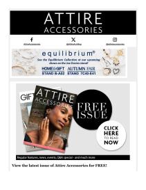 Attire Accessories magazine - July 2025 newsletter