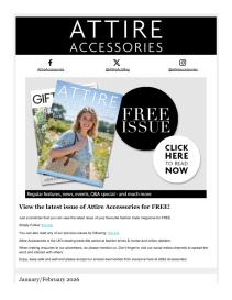 Attire Accessories magazine - February 2026 newsletter