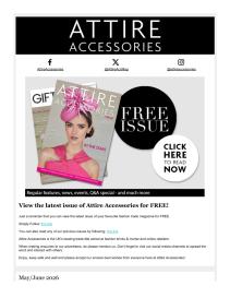 Attire Accessories magazine - June 2026 newsletter