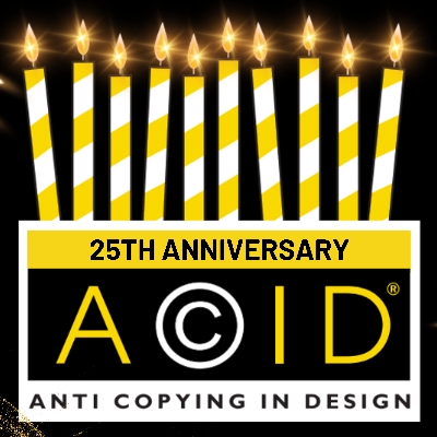 Anti Copying in Design (ACID) announces 25 years