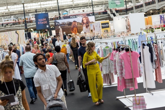 Pure London visitors on the show floor 