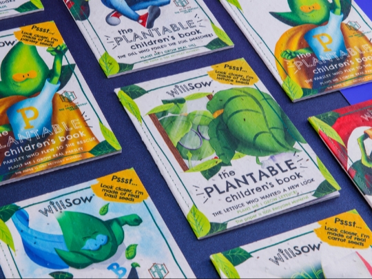 Photo of The Plantable Children's Book by Willsow 