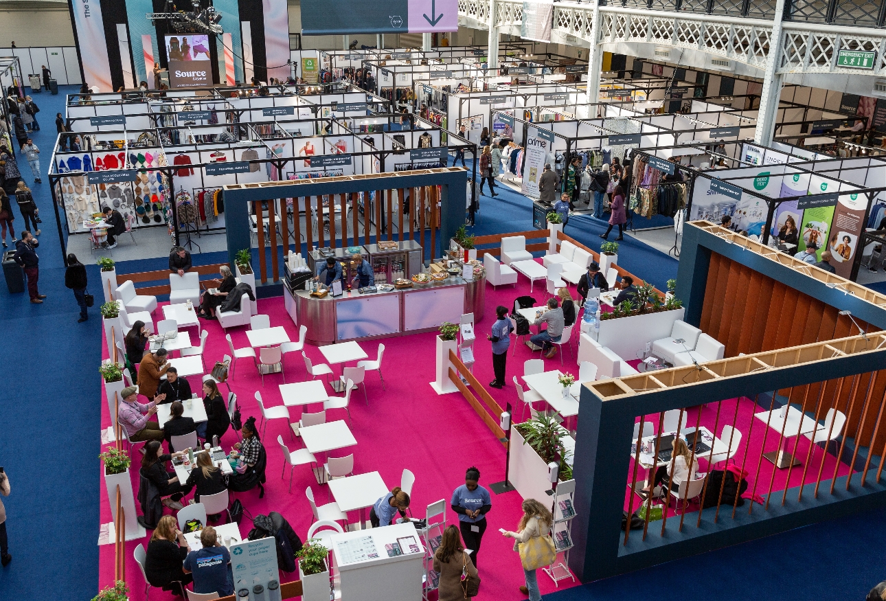 birds eye view of exhibition centre