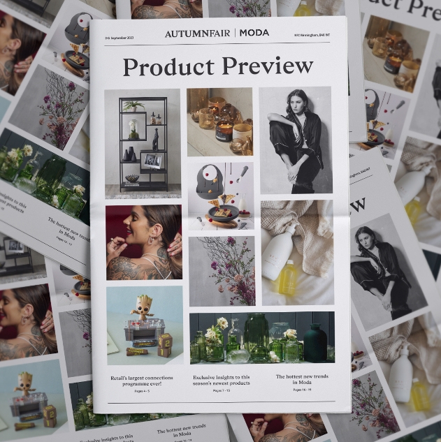  Product Preview newspaper style booklet 