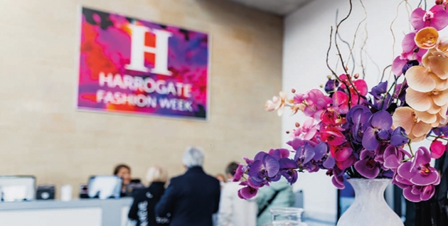 Harrogate Fashion Week entrance