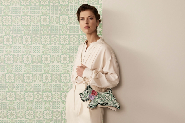 RHS models Radley handbag range