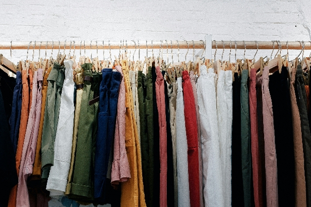 Rail of clothes